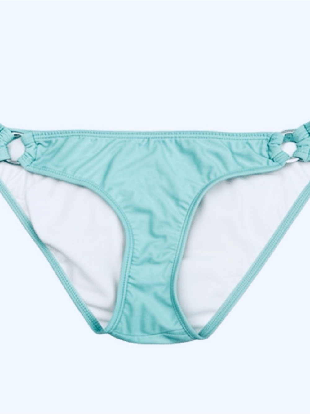 Aqua Swim Bikini Bottoms with Silver O-Ring